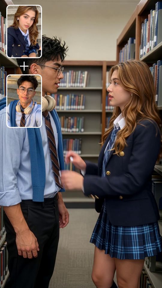 Quickie in the Library (HD)